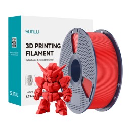 PLA+ 2.0 SUNLU Red